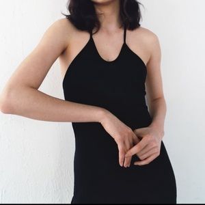 NWT Zara High Neck Stretch Jumpsuit